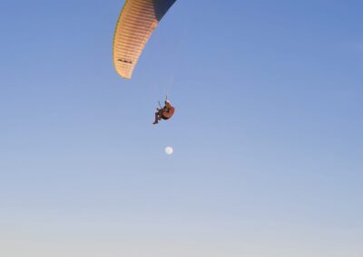 Der Hesselberg - idealer Ausgangsort für Segelflug und Paragleiten